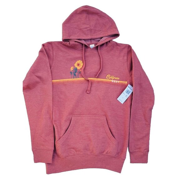 Roxy Cali Poppies California Casual Hoodie Size S ARJFT03720 MKM0 - Picture 1 of 10